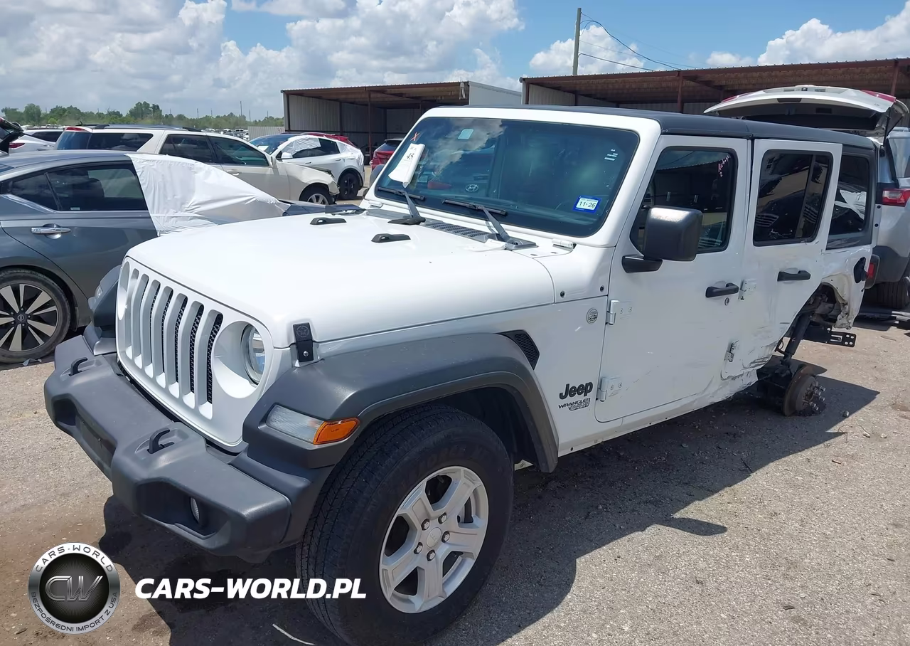 2021 Jeep Wrangler Unlimited Sport S 4X4 VIN:1C4HJXDN8MW645481 - 2