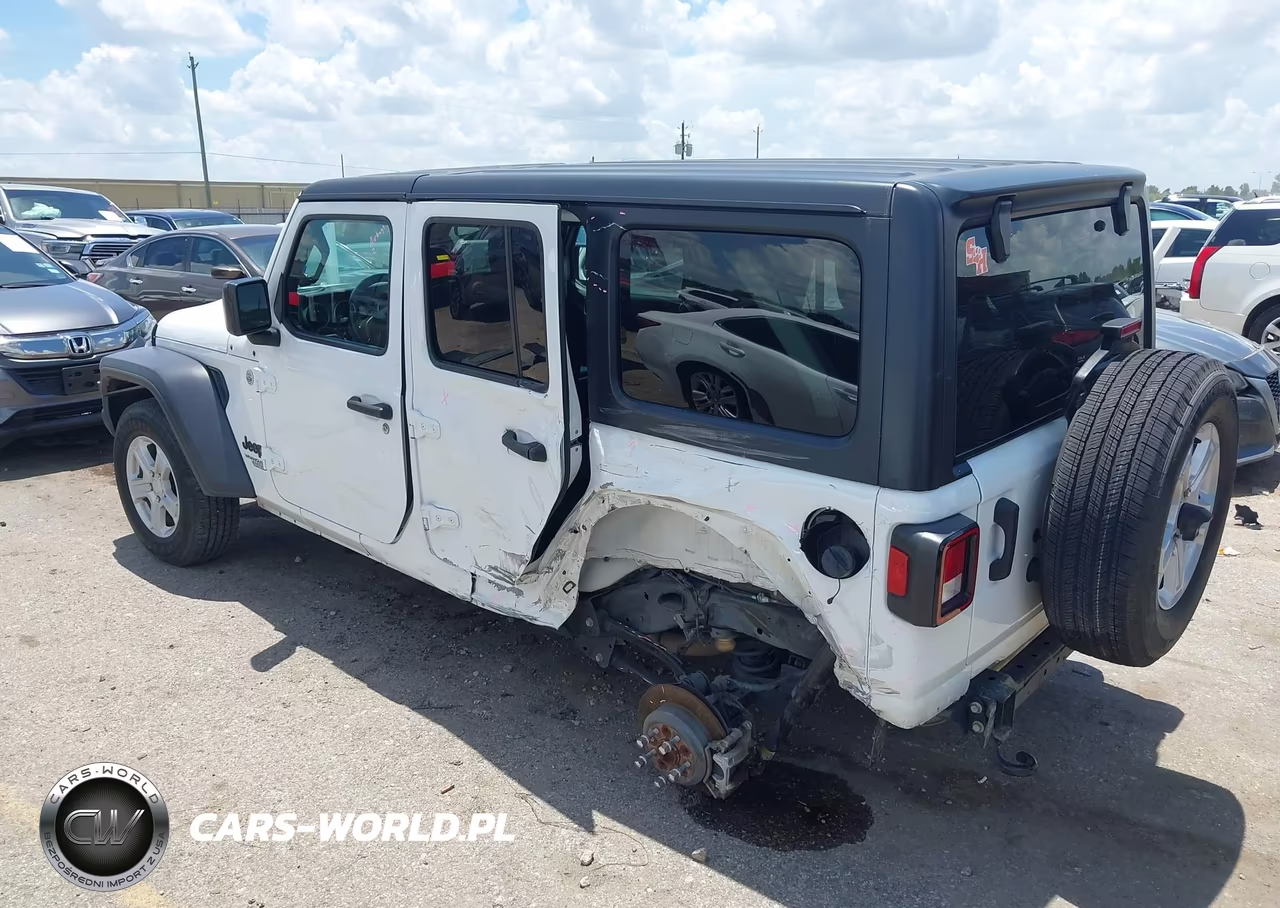 2021 Jeep Wrangler Unlimited Sport S 4X4 VIN:1C4HJXDN8MW645481 - 3
