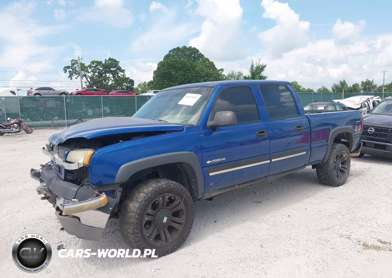 2003 Chevrolet Silverado 2500Hd Ls VIN:1GCHK23U03F150781 - 2