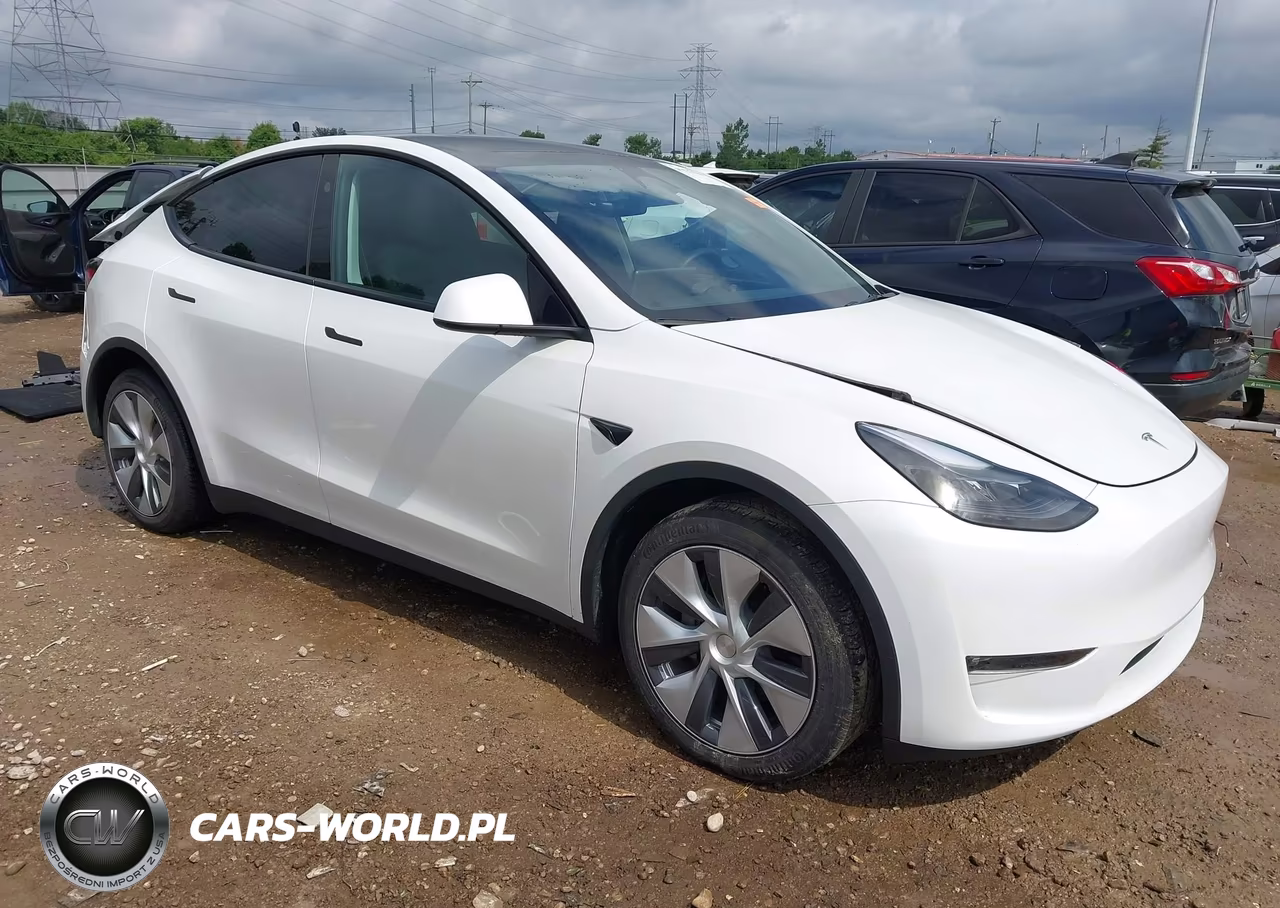 2023 Tesla Model Y Awd-Long Range Dual Motor All-Wheel Drive VIN:7SAYGDEEXPF858343 - 1