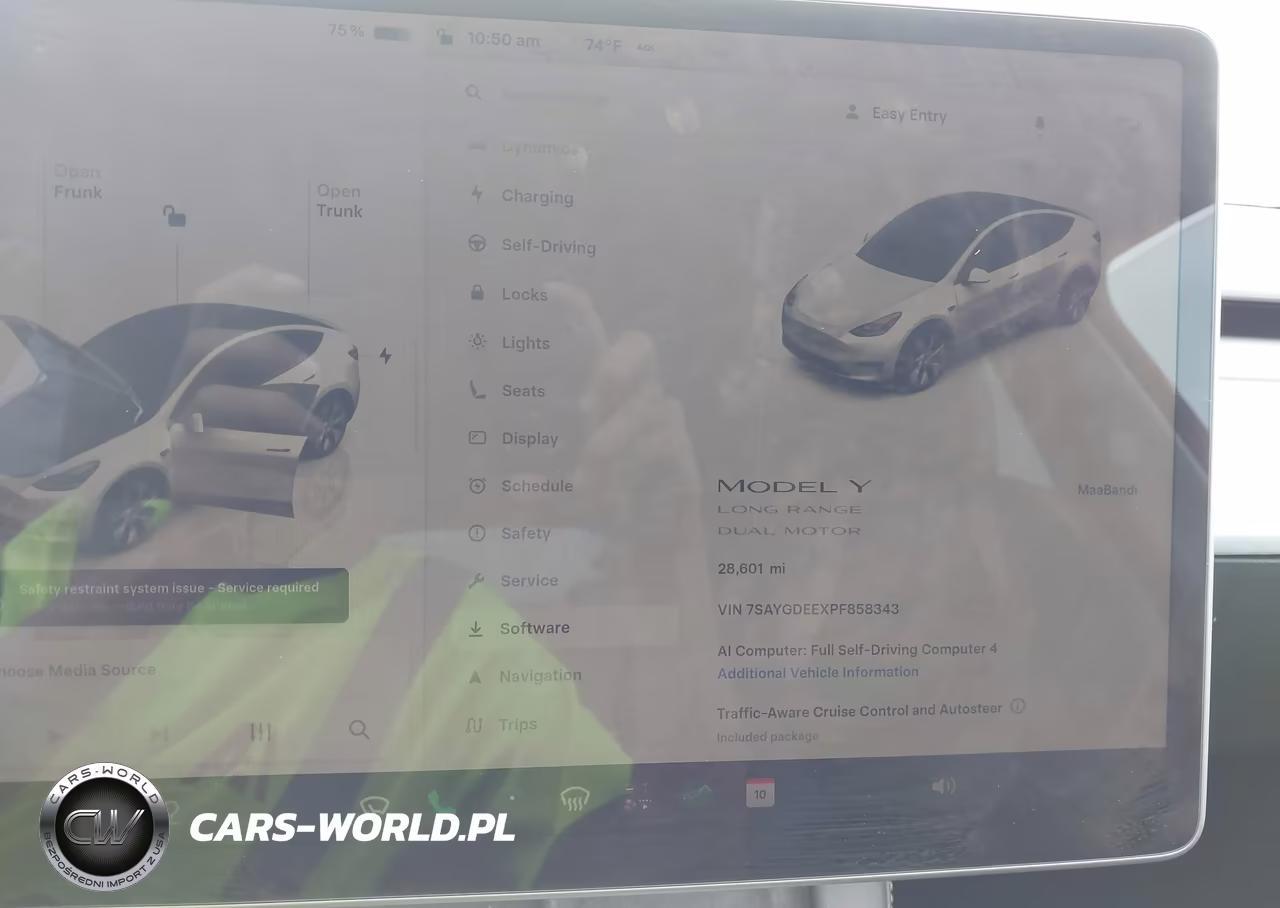 2023 Tesla Model Y Awd-Long Range Dual Motor All-Wheel Drive VIN:7SAYGDEEXPF858343 - 7