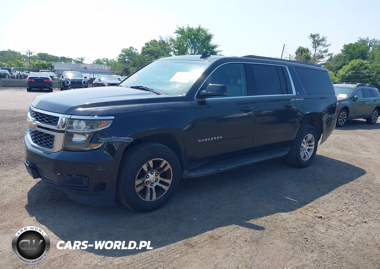 2016 Chevrolet Suburban Lt VIN:1GNSKHKC7GR165940 - 2