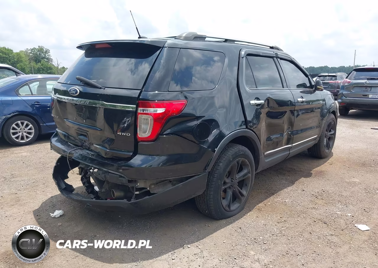 2011 Ford Explorer Limited VIN:1FMHK8F81BGA08039 - 4