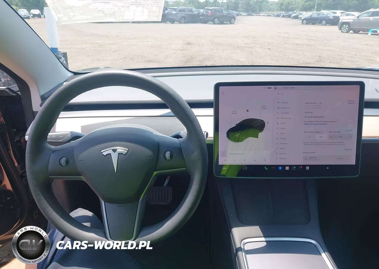 2021 Tesla Model 3 Long Range Dual Motor All-Wheel Drive VIN:5YJ3E1EB2MF979493 - 18