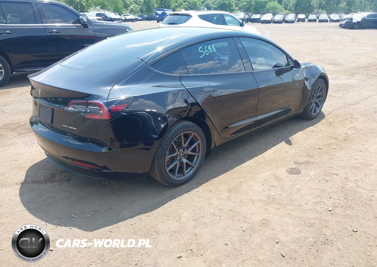 2021 Tesla Model 3 Long Range Dual Motor All-Wheel Drive VIN:5YJ3E1EB2MF979493 - 4