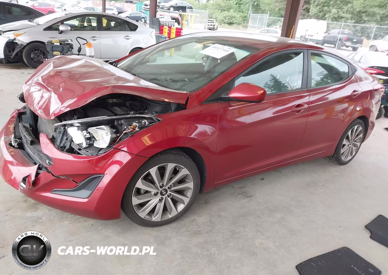 2015 Hyundai Elantra Se VIN:5NPDH4AEXFH645715 - 2