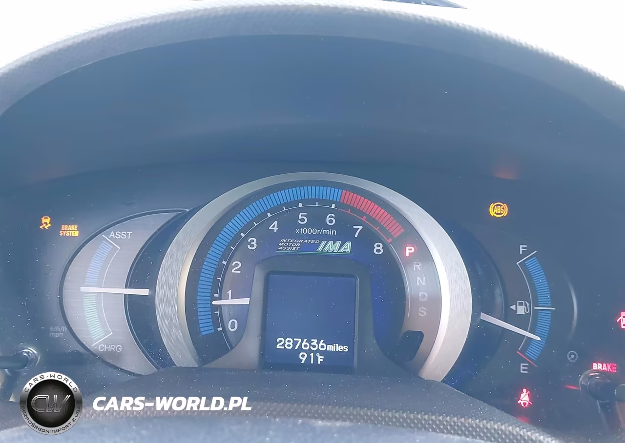 2010 Honda Insight Ex VIN:JHMZE2H77AS029781 - 7