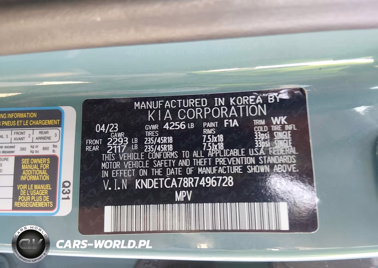 2024 Kia Seltos Sx Turbo VIN:KNDETCA78R7496728 - 9