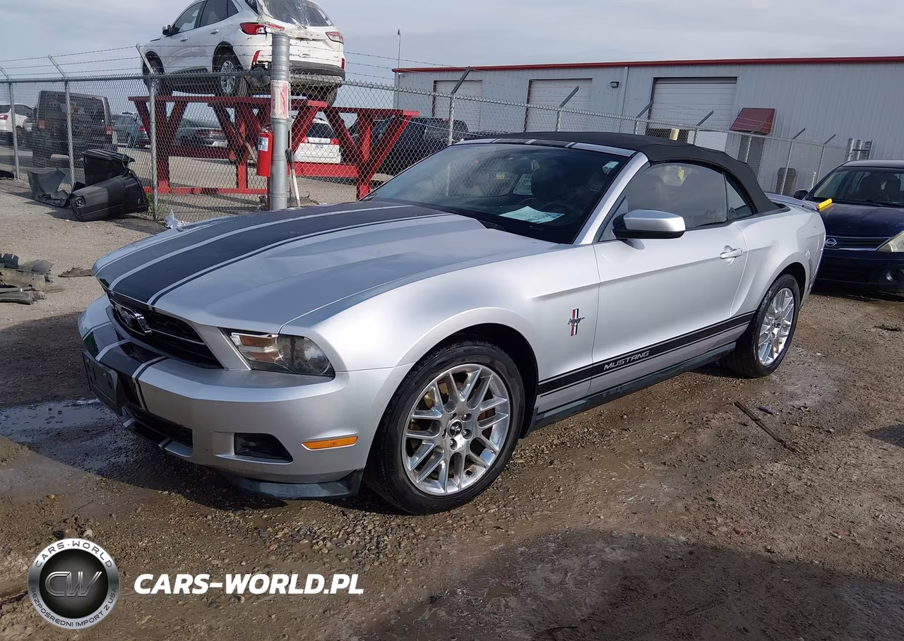 2012 Ford Mustang V6-V6 Premium VIN:1ZVBP8EM4C5220325 - 2