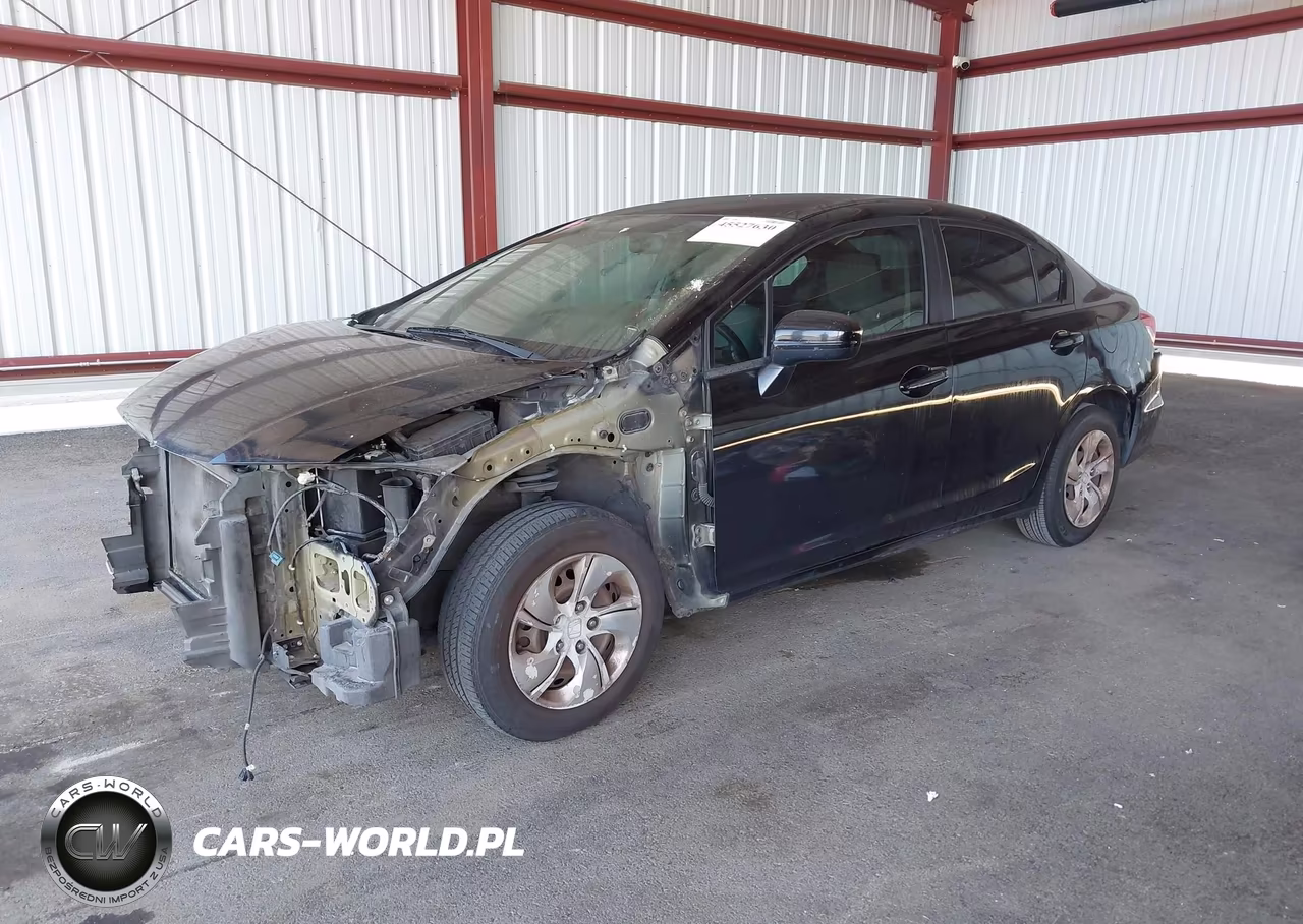 2014 Honda Civic Lx VIN:2HGFB2F58EH525945 - 2