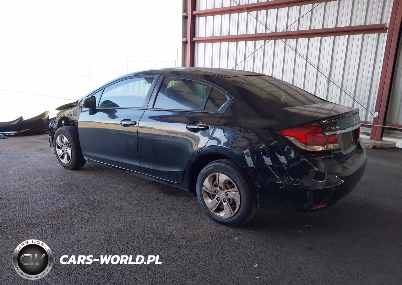 2014 Honda Civic Lx VIN:2HGFB2F58EH525945 - 3