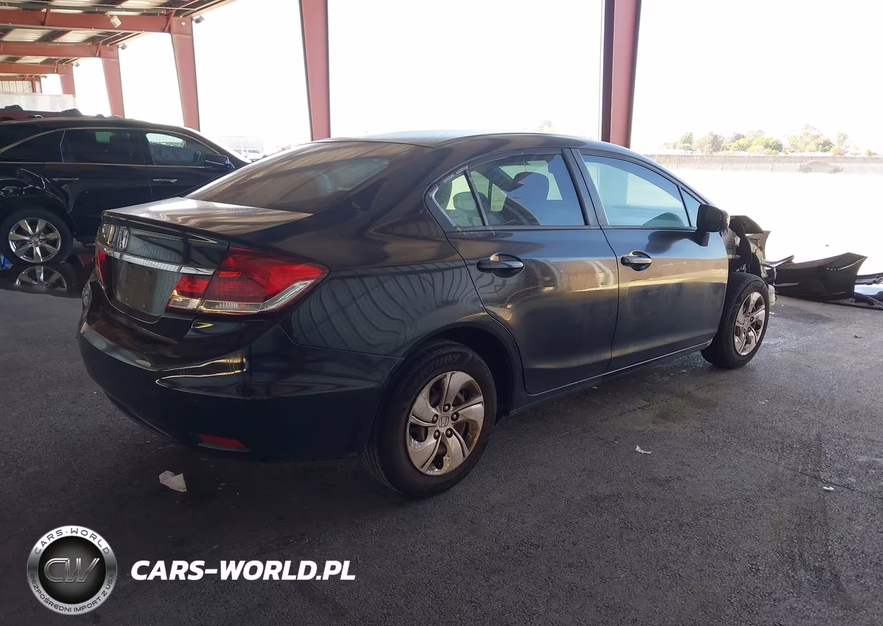 2014 Honda Civic Lx VIN:2HGFB2F58EH525945 - 4