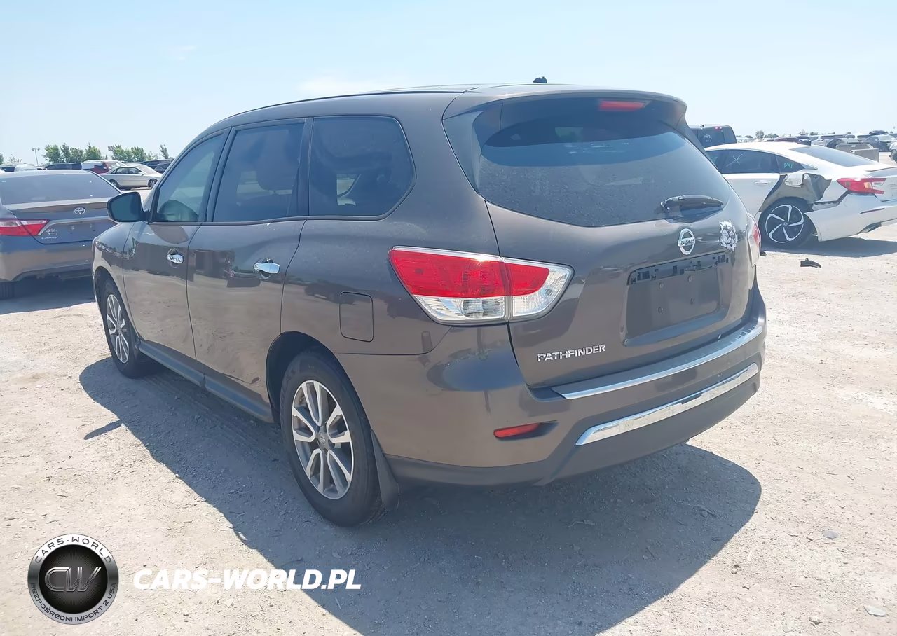 2015 Nissan Pathfinder S VIN:5N1AR2MN6FC606305 - 3