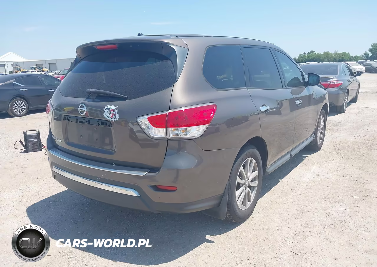 2015 Nissan Pathfinder S VIN:5N1AR2MN6FC606305 - 4
