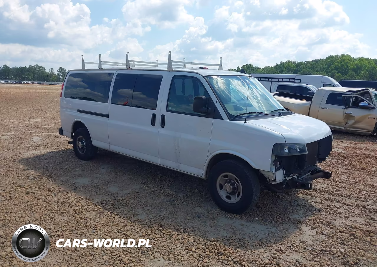 2021 Chevrolet Express Passenger Rwd 3500 Extended Wheelbase Lt VIN:1GAZGPFP5M1215883 - 1