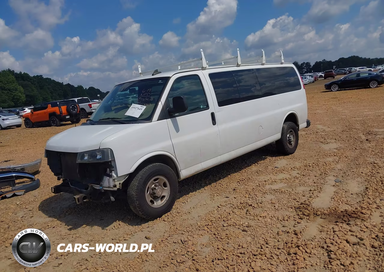 2021 Chevrolet Express Passenger Rwd 3500 Extended Wheelbase Lt VIN:1GAZGPFP5M1215883 - 2