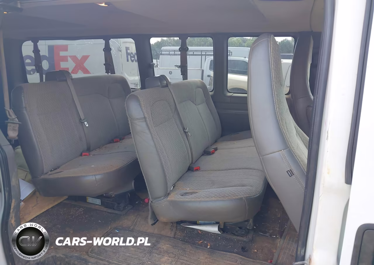 2021 Chevrolet Express Passenger Rwd 3500 Extended Wheelbase Lt VIN:1GAZGPFP5M1215883 - 8