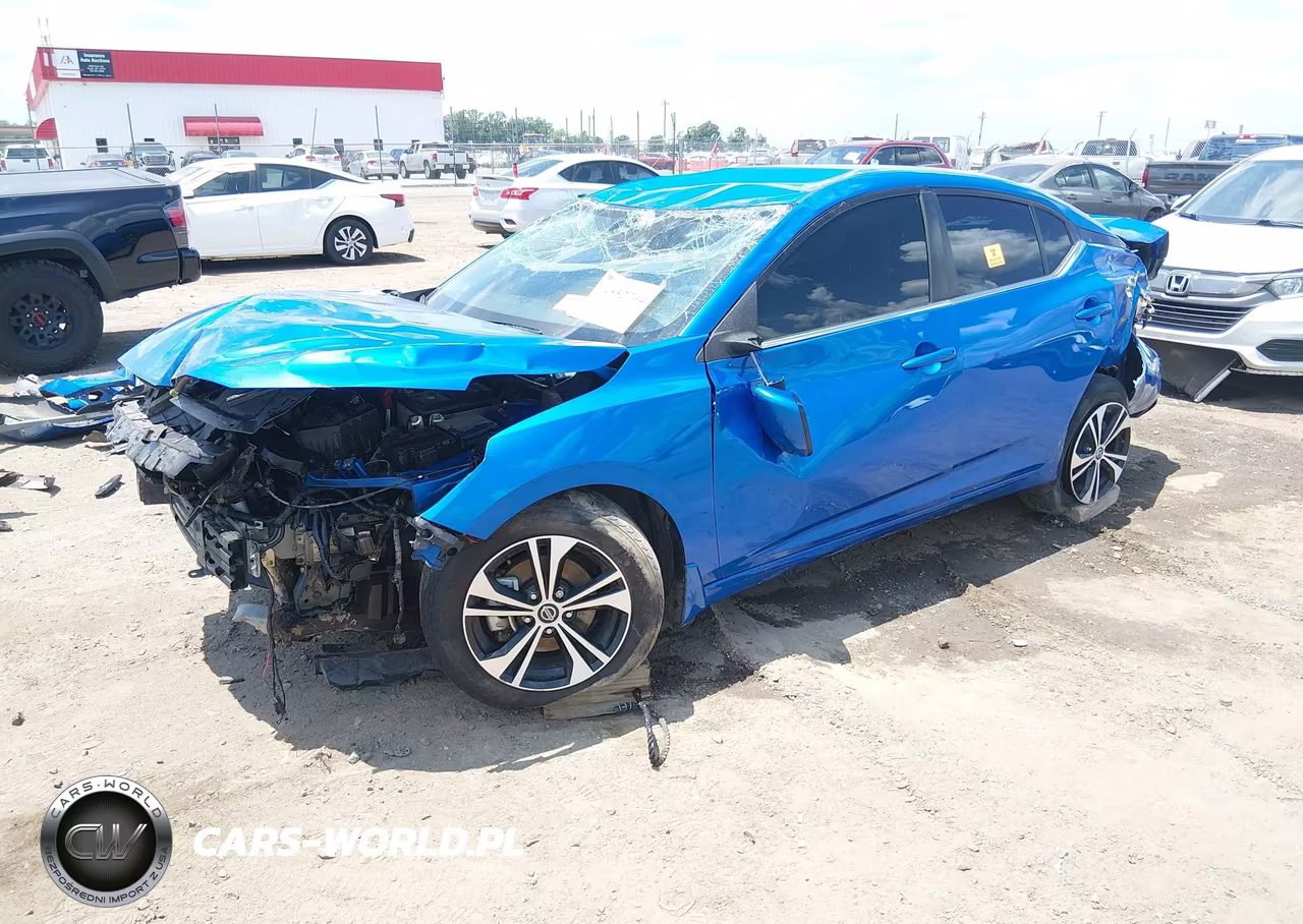 2022 Nissan Sentra Sv Xtronic Cvt VIN:3N1AB8CV3NY289444 - 2