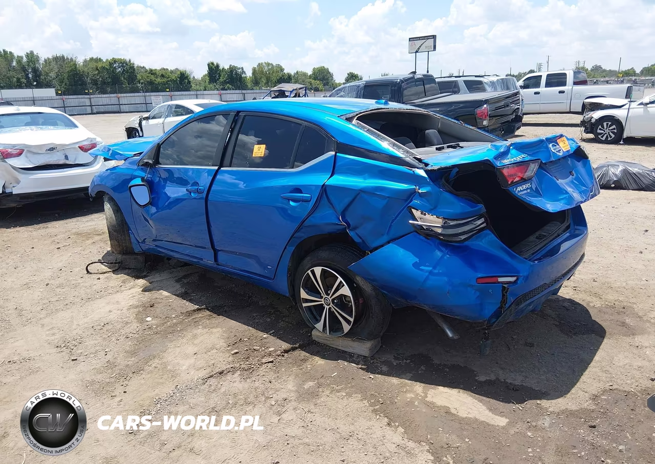 2022 Nissan Sentra Sv Xtronic Cvt VIN:3N1AB8CV3NY289444 - 3
