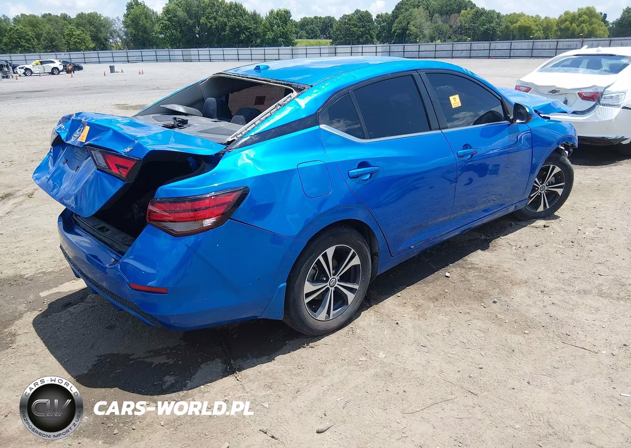 2022 Nissan Sentra Sv Xtronic Cvt VIN:3N1AB8CV3NY289444 - 4