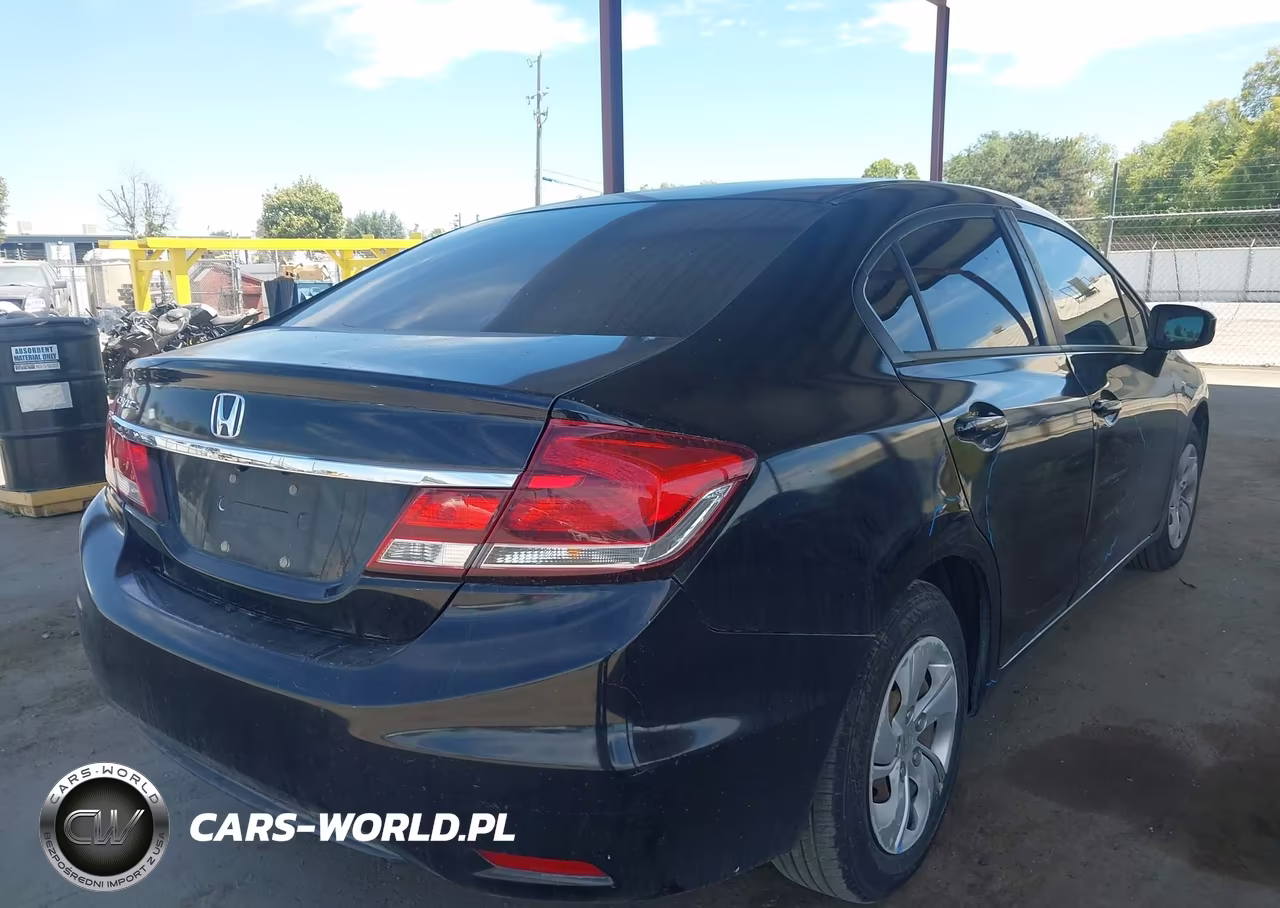 2014 Honda Civic Lx VIN:19XFB2F5XEE229139 - 4
