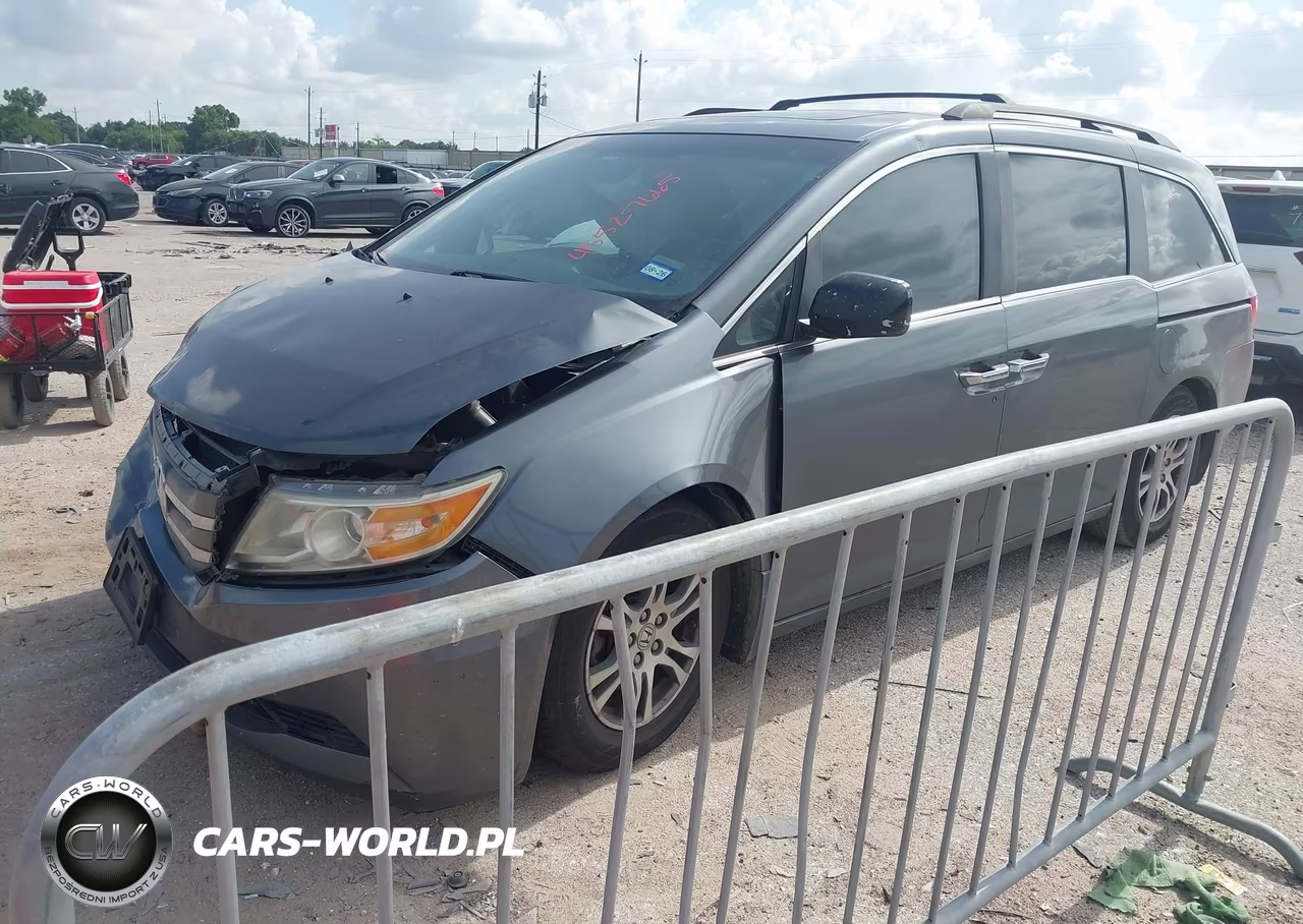 2011 Honda Odyssey Ex-L VIN:5FNRL5H68BB068619 - 2