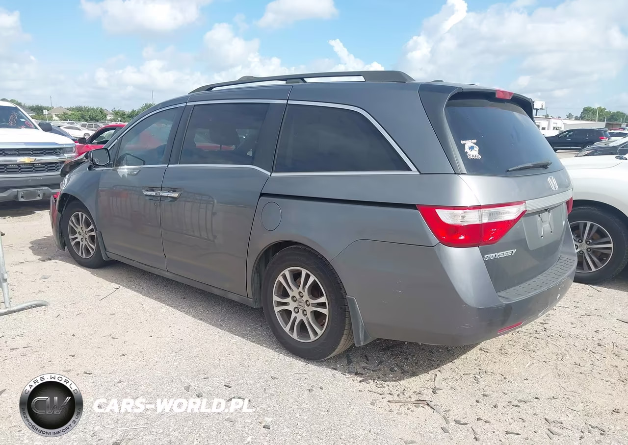 2011 Honda Odyssey Ex-L VIN:5FNRL5H68BB068619 - 3