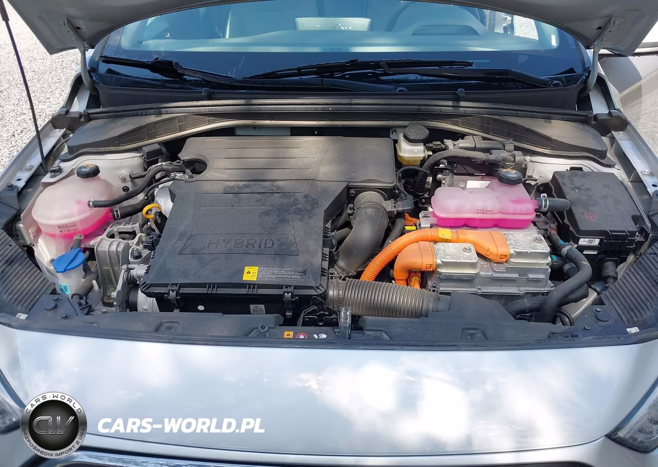 2021 Hyundai Ioniq Hybrid Blue VIN:KMHC65LC4MU245747 - 10