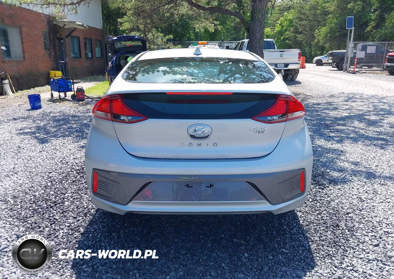 2021 Hyundai Ioniq Hybrid Blue VIN:KMHC65LC4MU245747 - 16