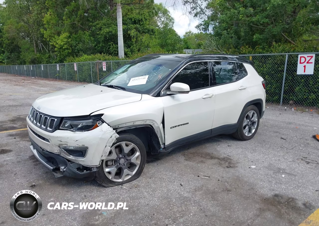 2021 Jeep Compass Limited Fwd VIN:3C4NJCCB6MT597245 - 2