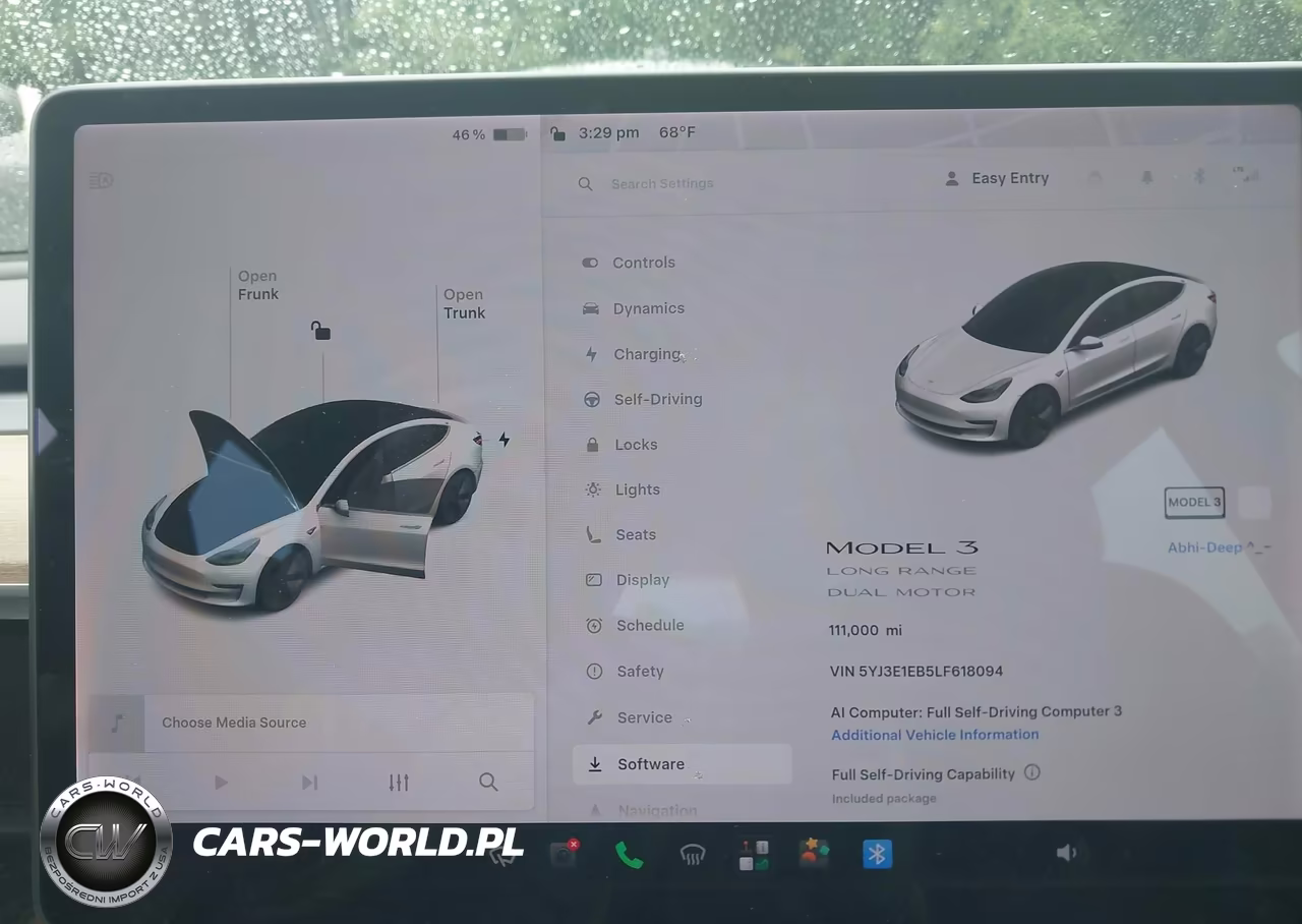 2020 Tesla Model 3 Long Range Dual Motor All-Wheel Drive VIN:5YJ3E1EB5LF618094 - 7