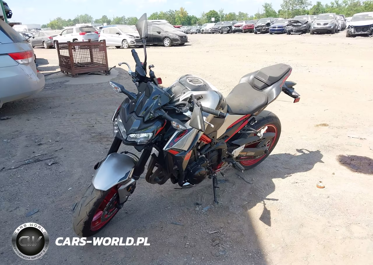 2023 Kawasaki Zr900 F VIN:ML5ZRDF16PDA57999 - 2