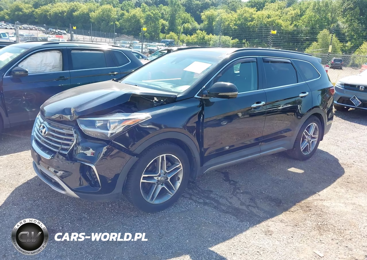 2017 Hyundai Santa Fe Limited Ultimate VIN:KM8SRDHF6HU208821 - 2