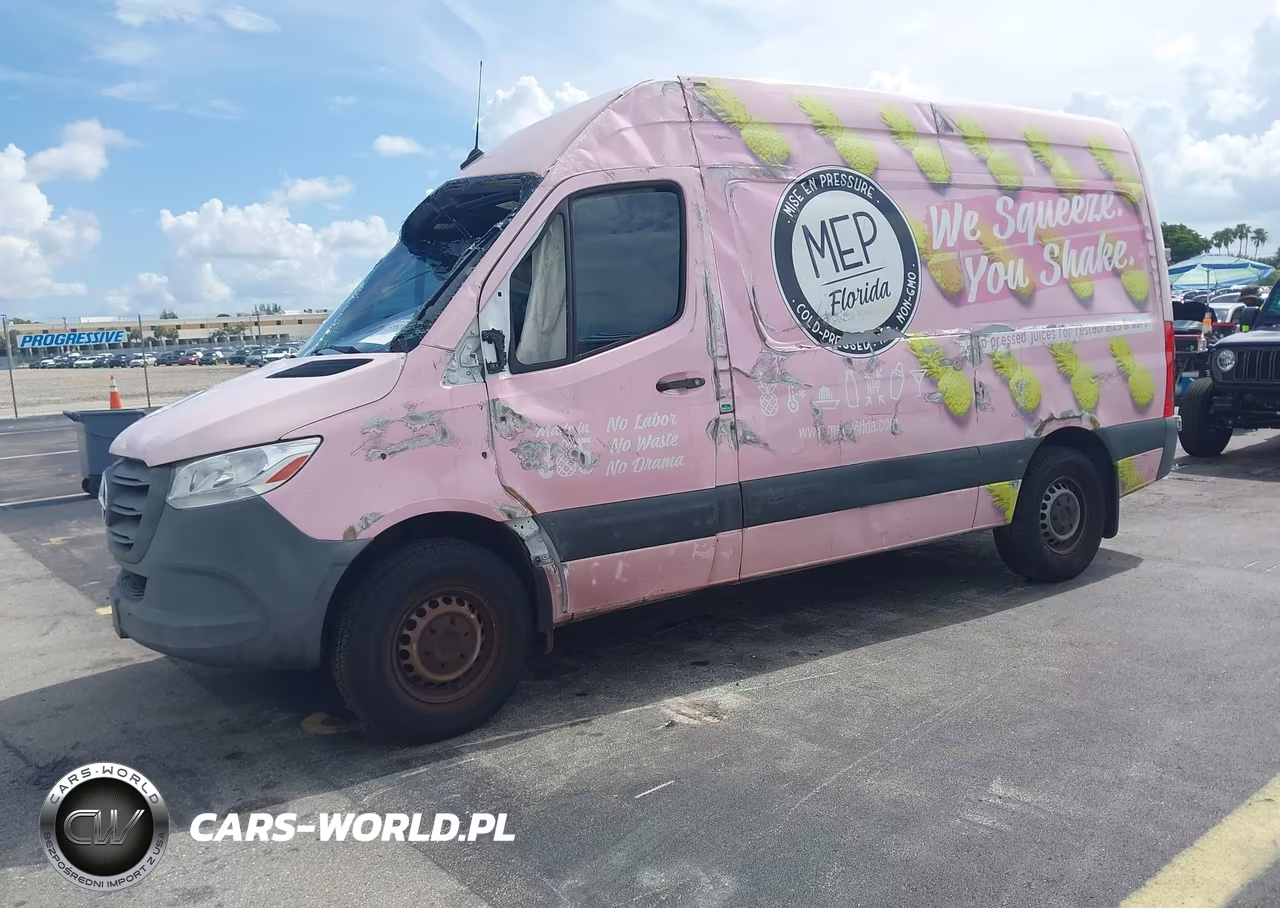 2021 Mercedes-Benz Sprinter 2500 Standard Roof I4 Diesel VIN:W1Y4DBHY5MT053157 - 2