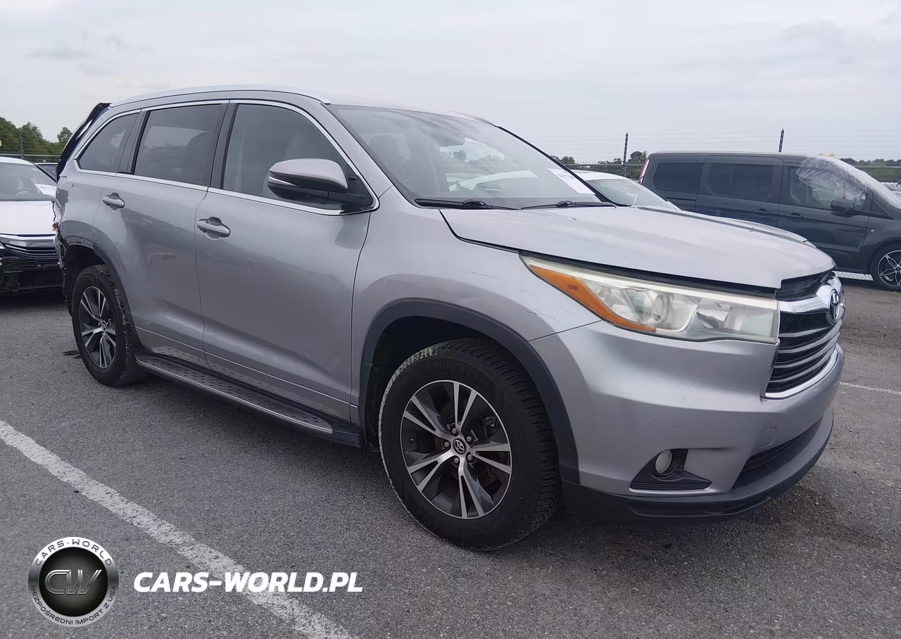 2016 Toyota Highlander Xle V6