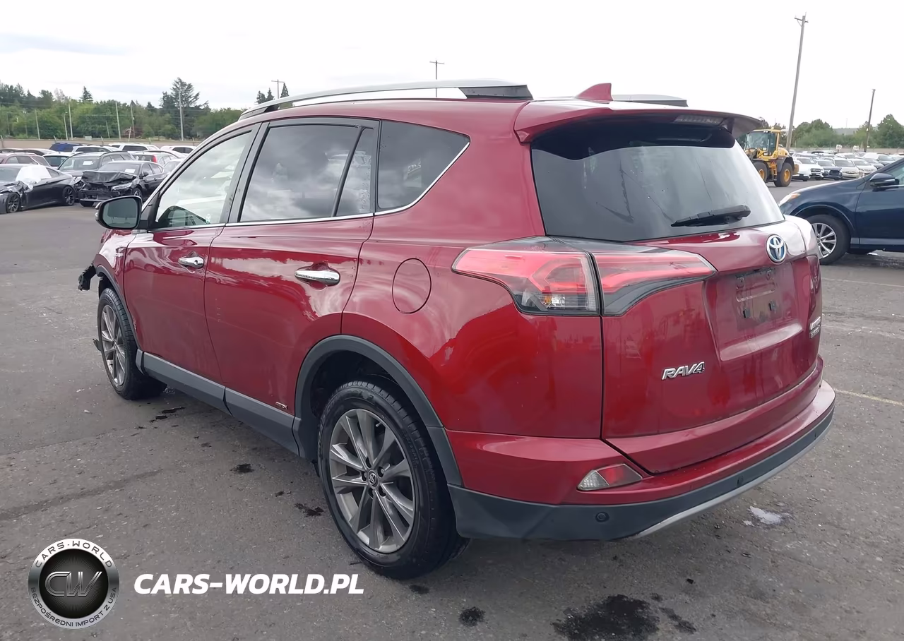 2018 Toyota Rav4 Hybrid Limited VIN:JTMDJREV1JD186150 - 3