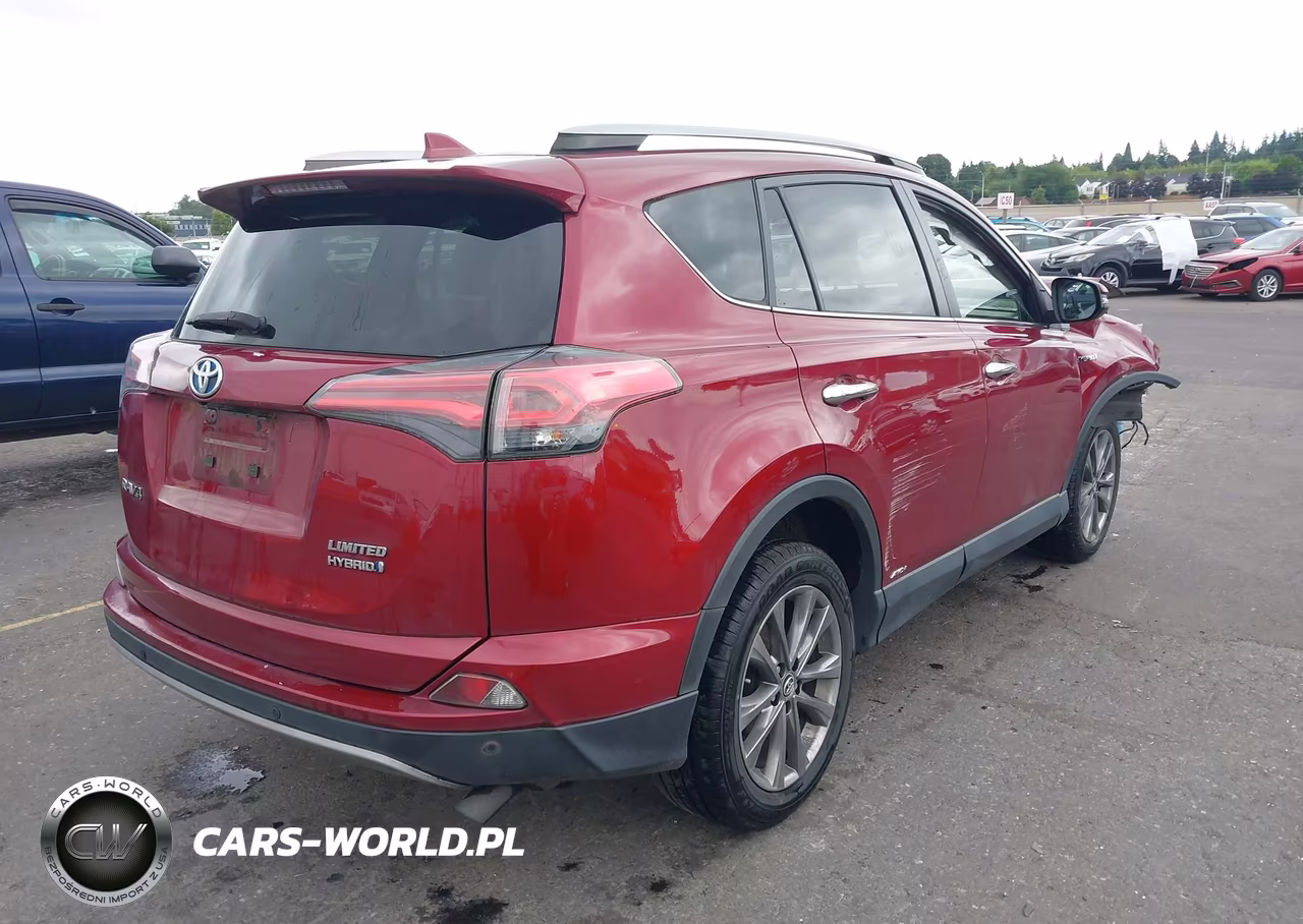 2018 Toyota Rav4 Hybrid Limited VIN:JTMDJREV1JD186150 - 4