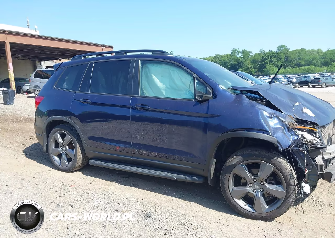 2021 Honda Passport Awd Touring VIN:5FNYF8H90MB022235 - 14
