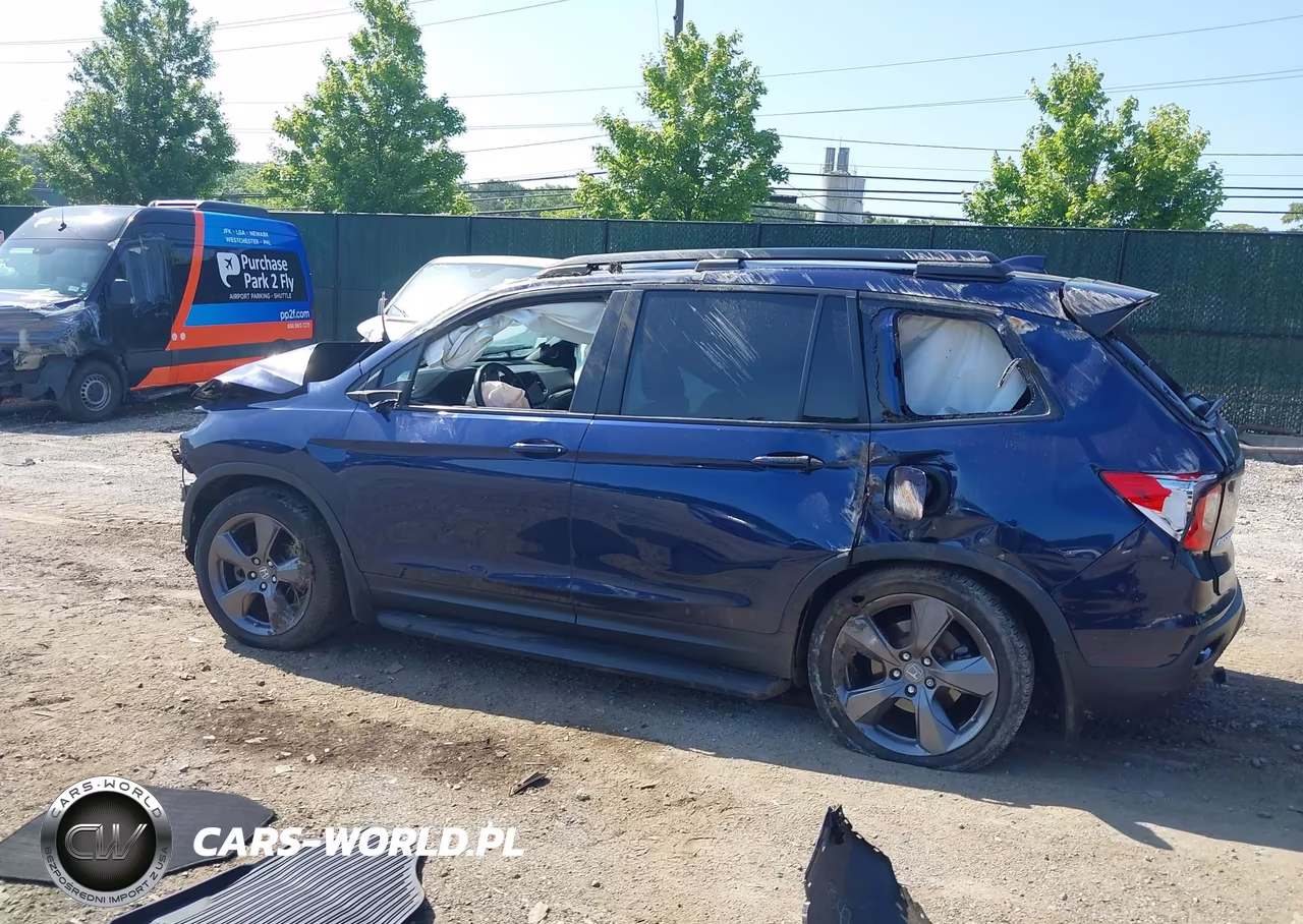 2021 Honda Passport Awd Touring VIN:5FNYF8H90MB022235 - 15