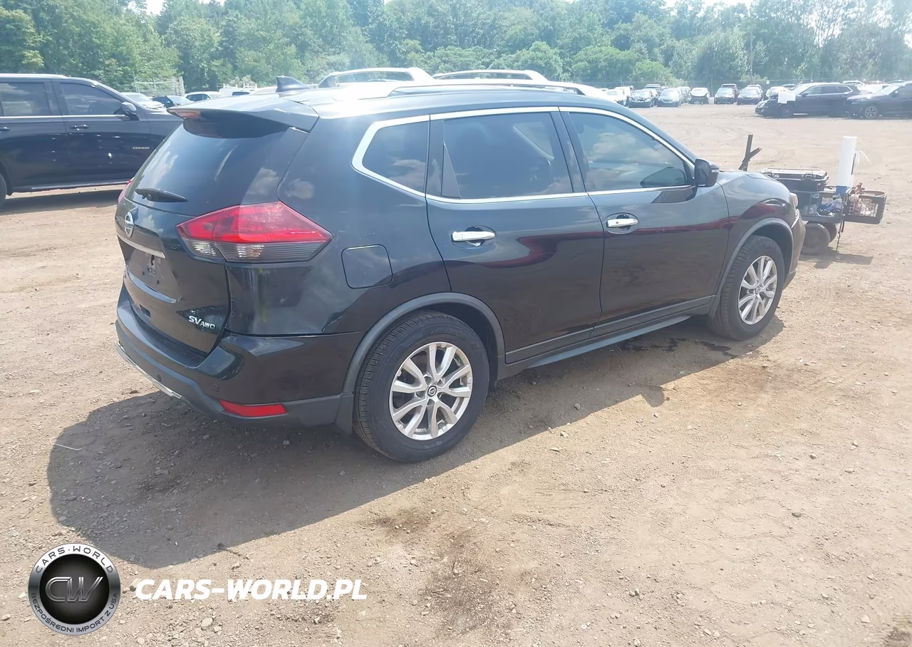 2020 Nissan Rogue Sv Fwd VIN:JN8AT2MT3LW040350 - 4
