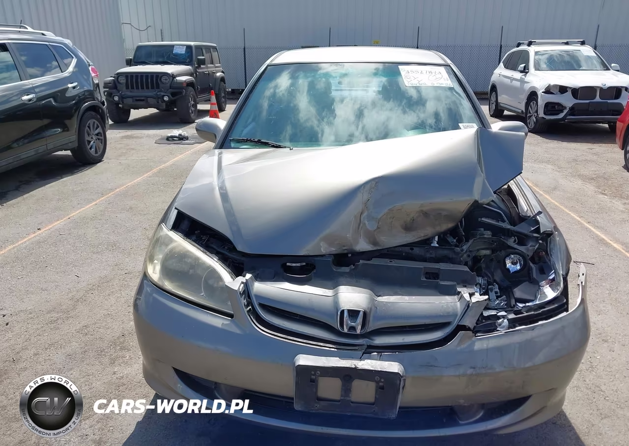 2004 Honda Civic Lx VIN:2HGES16544H524053 - 6