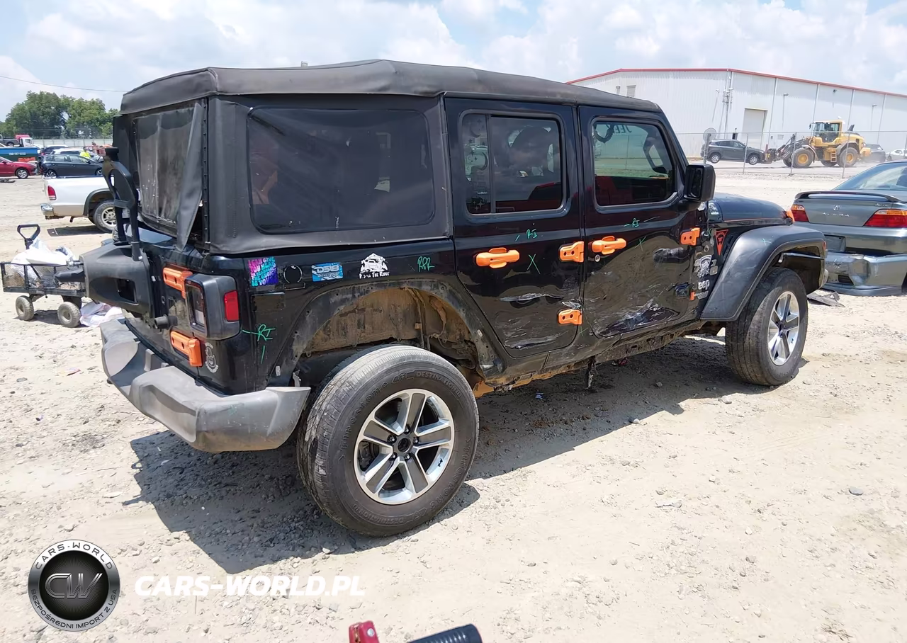 2019 Jeep Wrangler Unlimited Sport 4X4 VIN:1C4HJXDNXKW681220 - 4