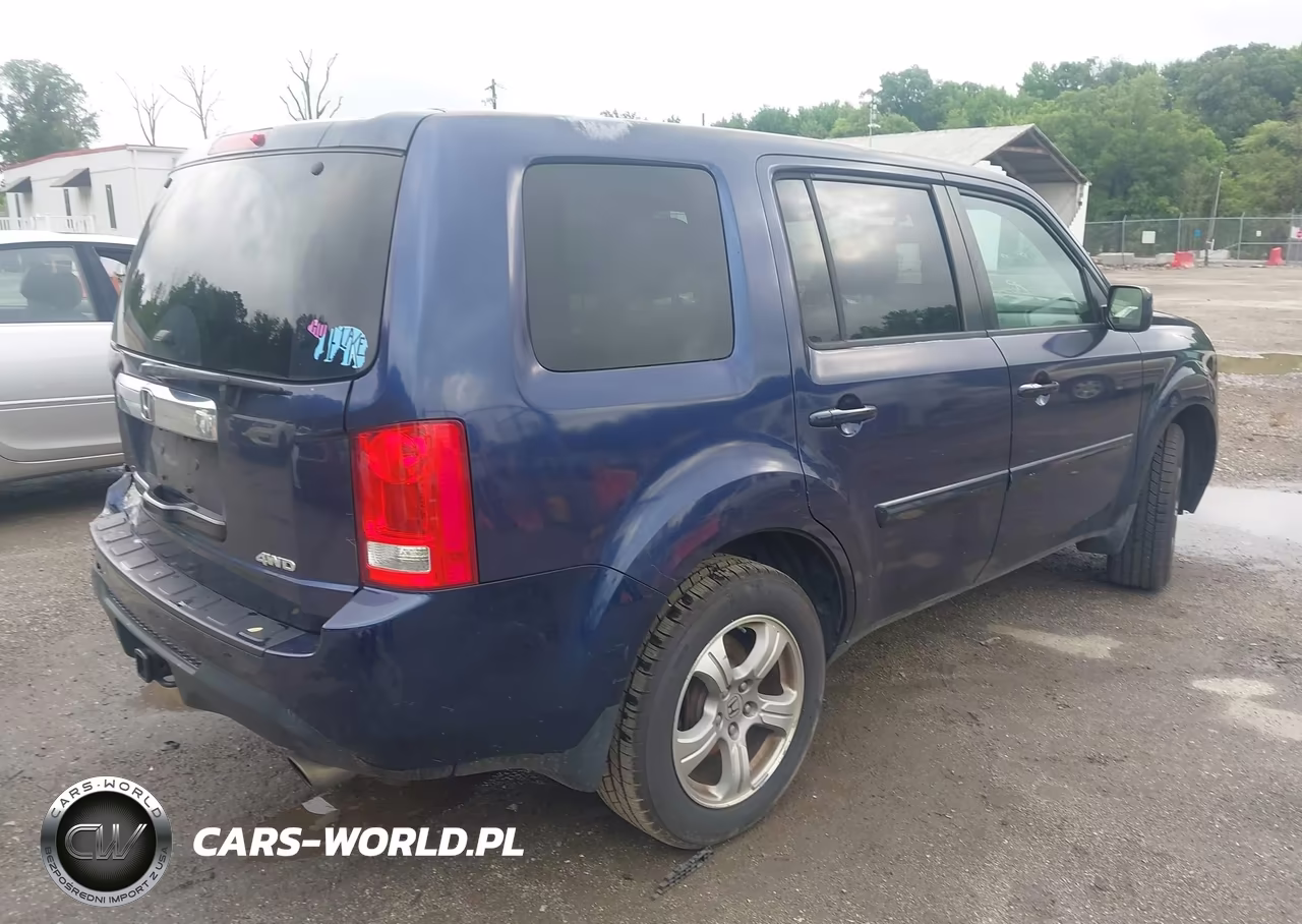 2013 Honda Pilot Ex-L VIN:5FNYF4H74DB077259 - 4