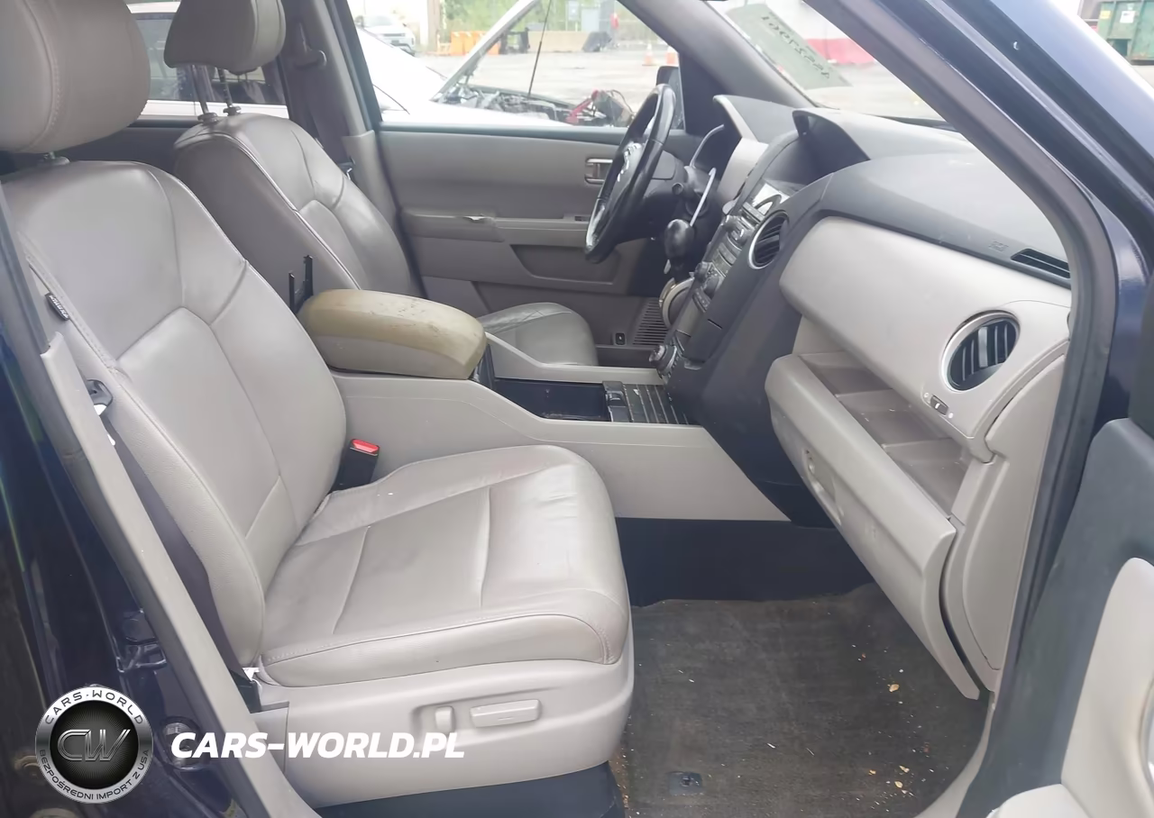 2013 Honda Pilot Ex-L VIN:5FNYF4H74DB077259 - 5