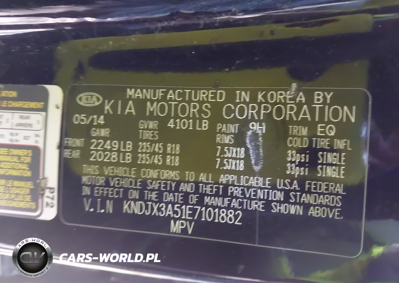2014 Kia Soul ! VIN:KNDJX3A51E7101882 - 9