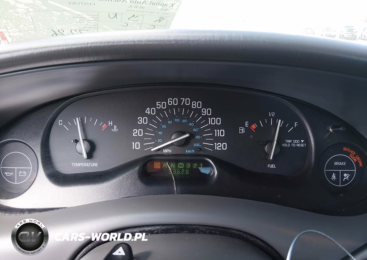 2003 Buick Century Custom VIN:2G4WS52J031125446 - 7