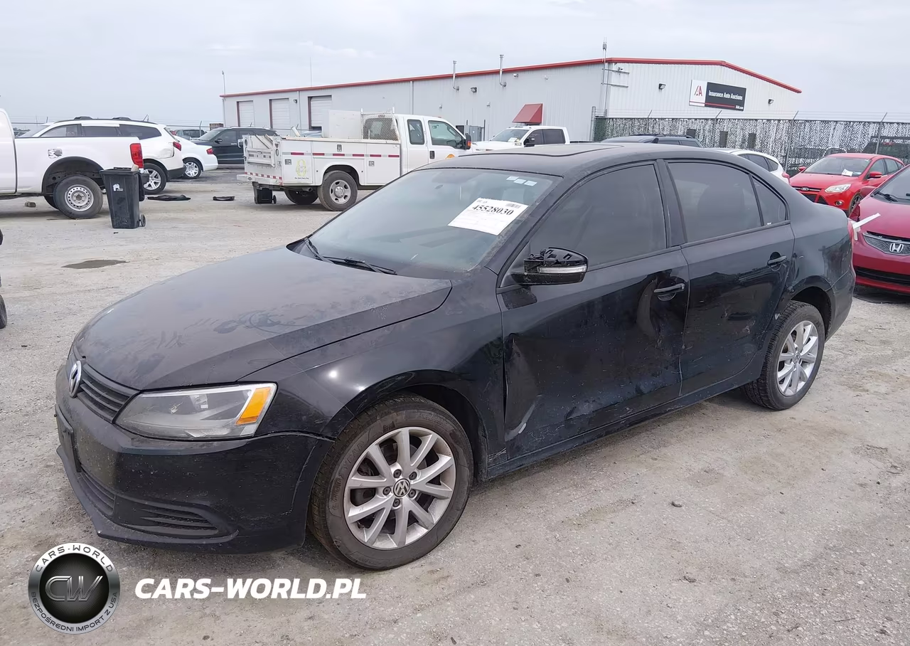 2012 Volkswagen Jetta 2.5L Se VIN:3VWDP7AJ3CM322725 - 2