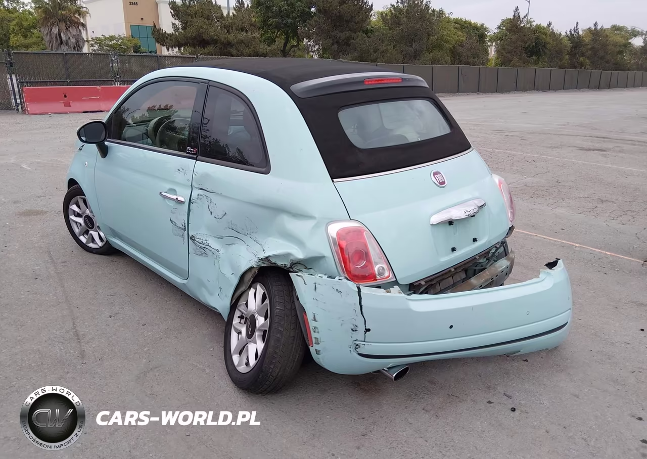 2017 FIAT 500C POP VIN:3C3CFFLR3HT506062 - 3
