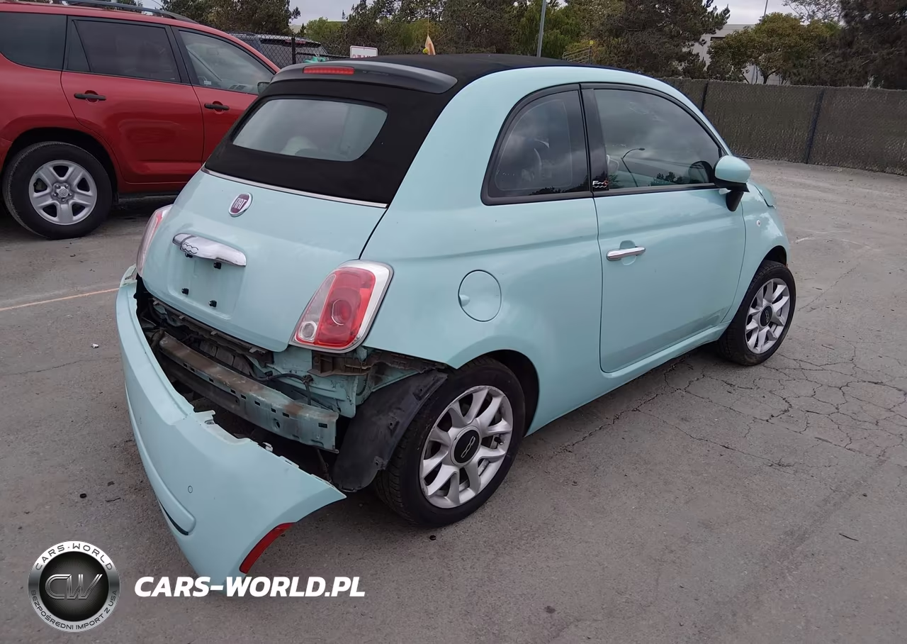 2017 FIAT 500C POP VIN:3C3CFFLR3HT506062 - 4