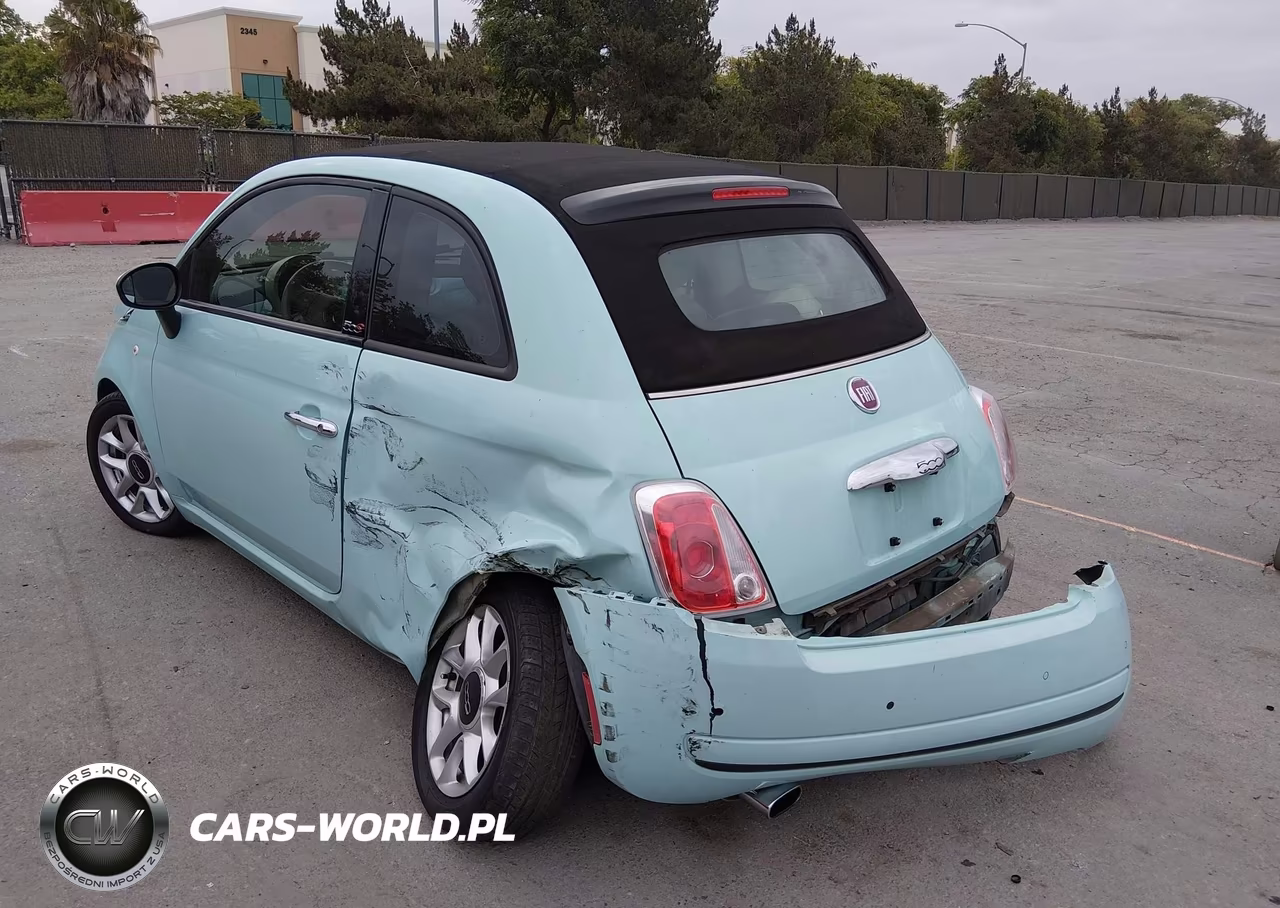 2017 FIAT 500C POP VIN:3C3CFFLR3HT506062 - 6